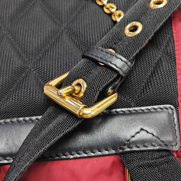 The Rucksack Medium Nylon Red