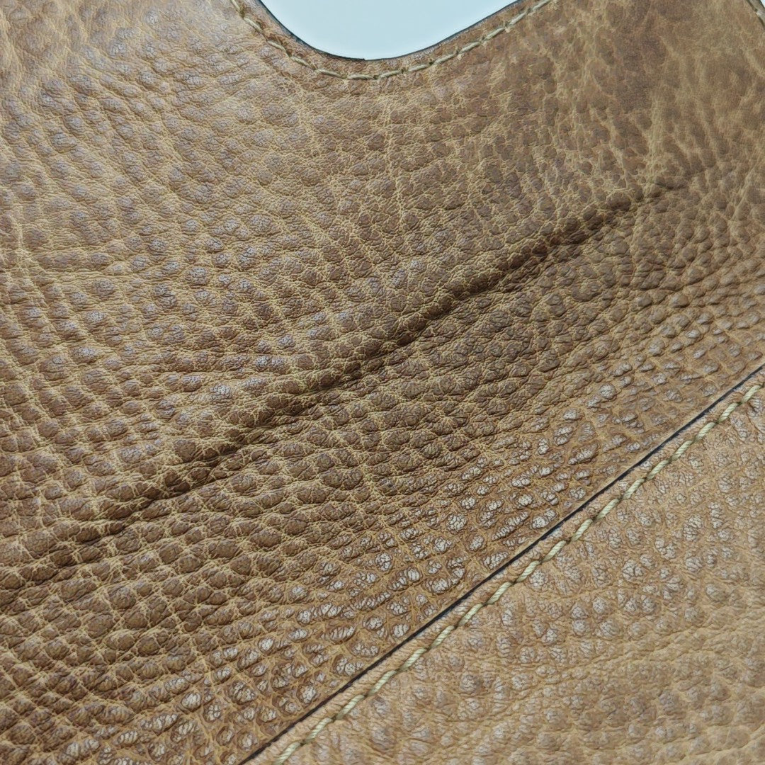 Calfskin Clutch Brown