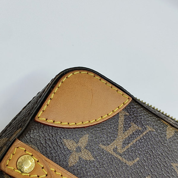 SOFT TRUNK PM Monogram Coated Canvas Brown