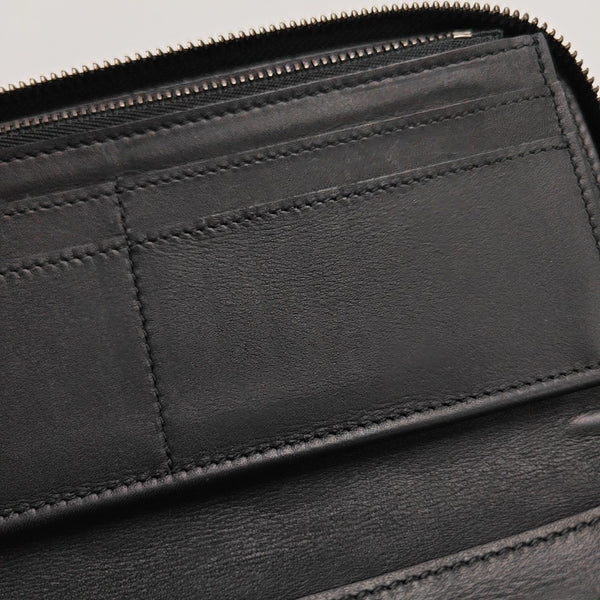 ZIPPY Damier Graphite Calfskin Black Wallet