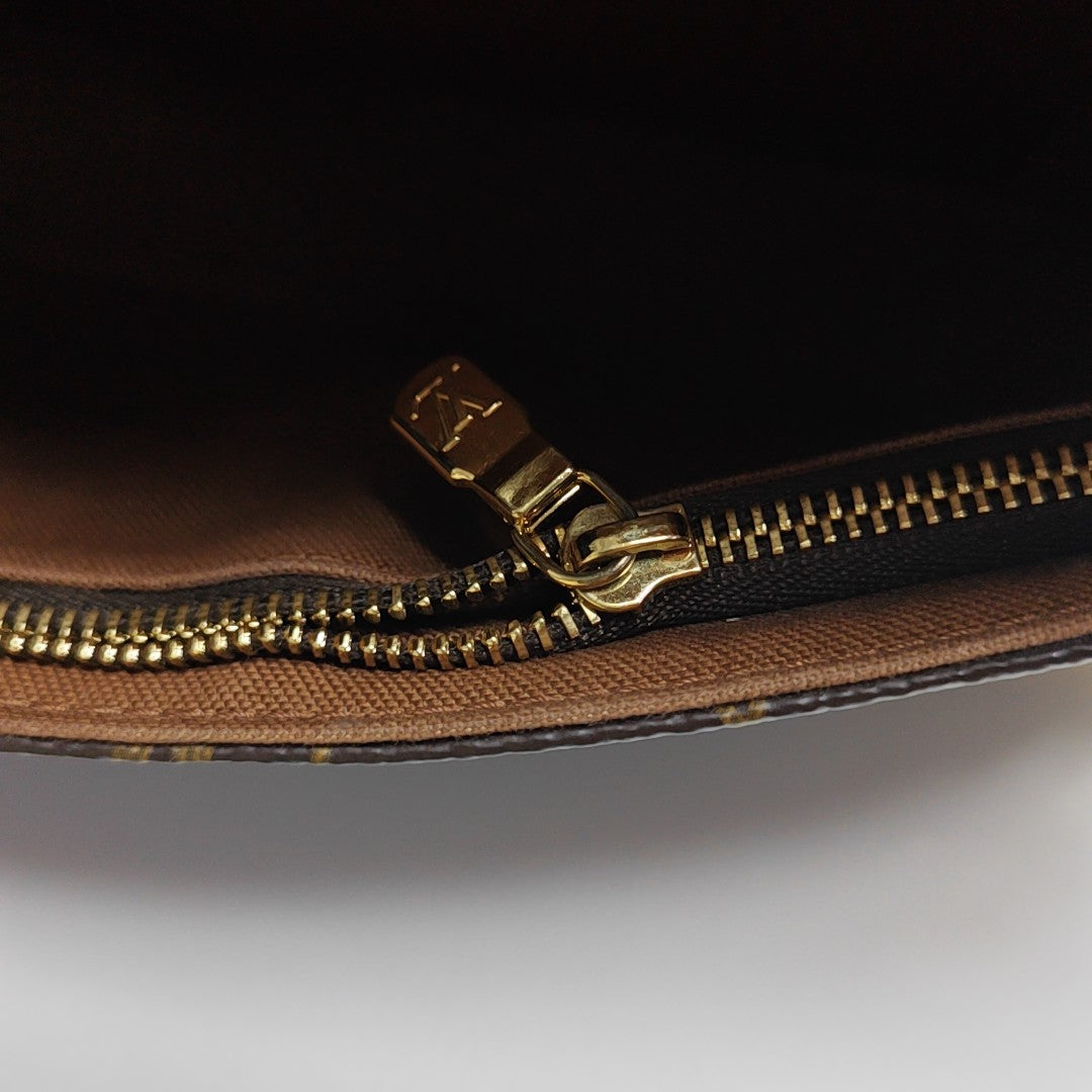 IVY Monogram Coated Canvas Brown