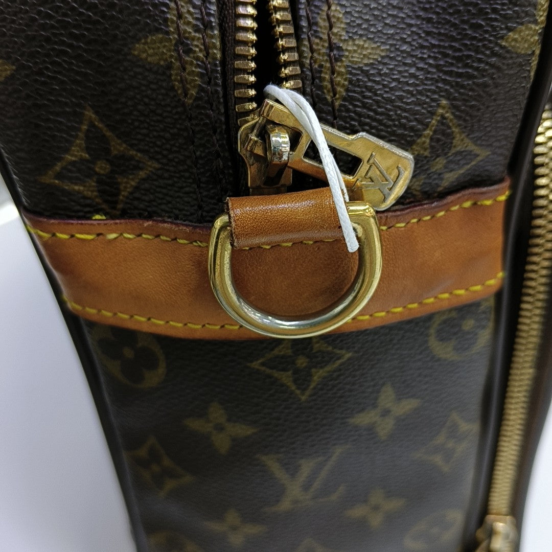 ICARE Monogram Coated Canvas Brown
