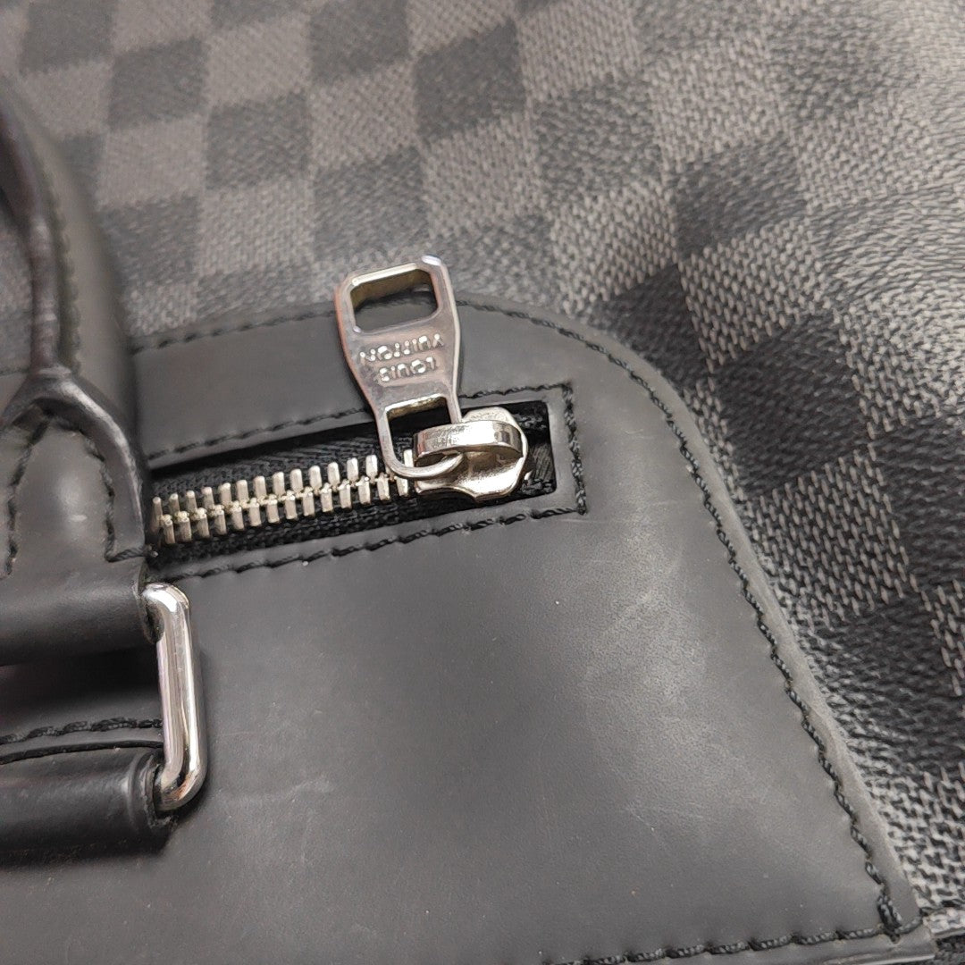 PORTE-DOCUMENTS Damier Graphite Coated Canvas Black