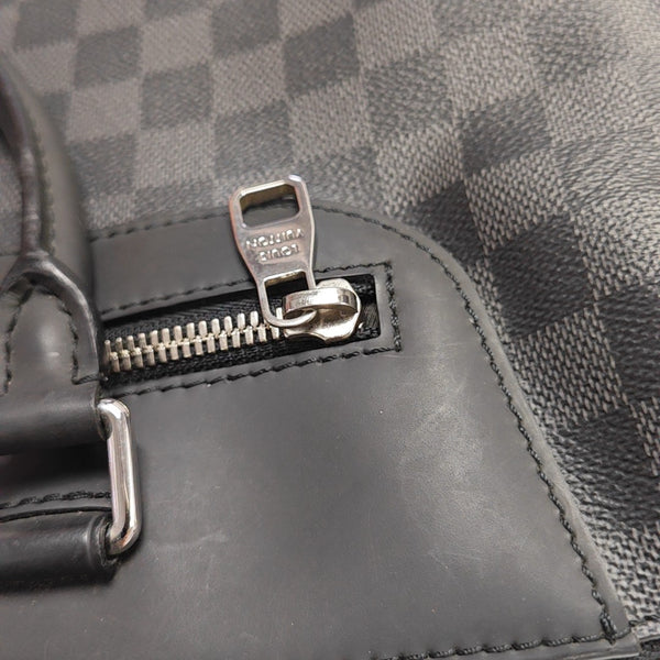 PORTE-DOCUMENTS Damier Graphite Coated Canvas Black