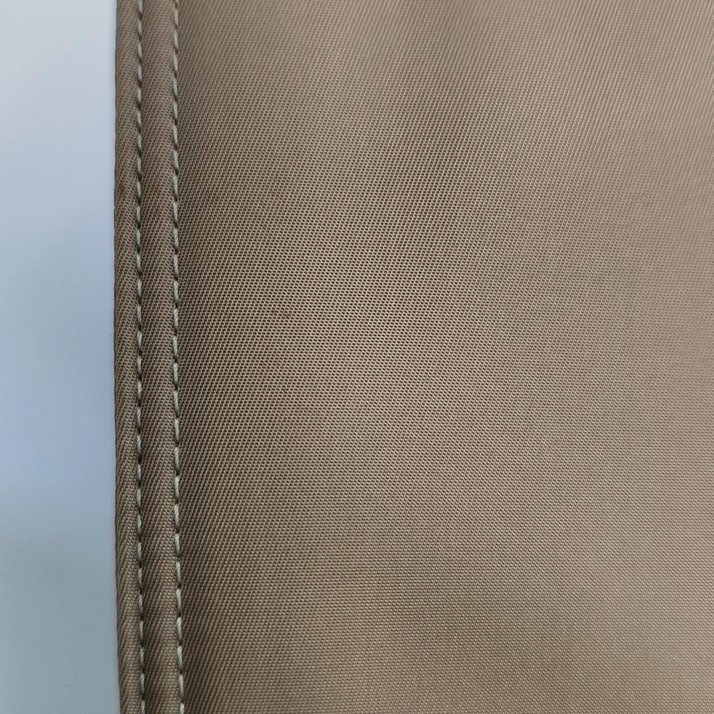 Nylon Shoulder Bag Brown