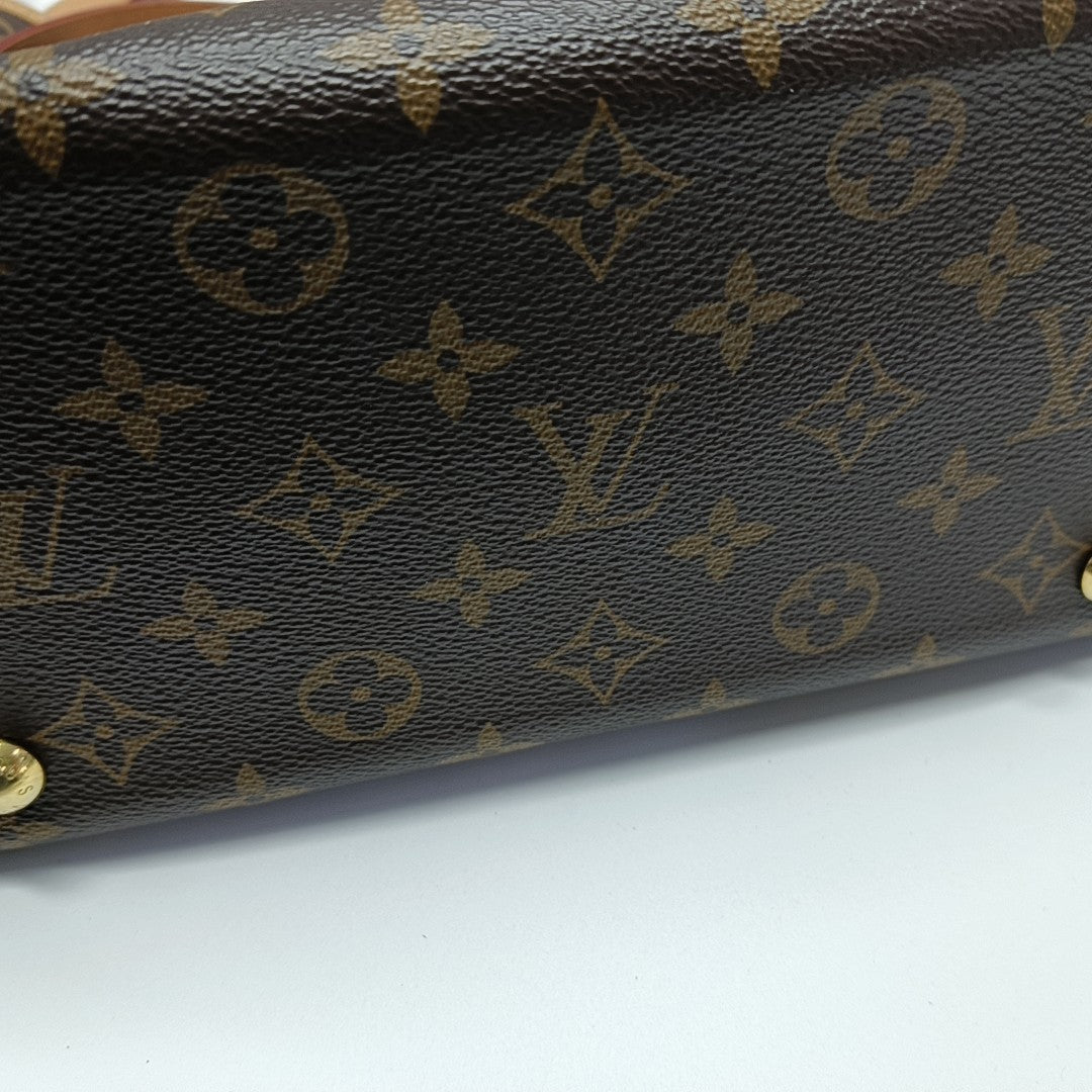 CARRYALL PM Monogram Coated Canvas Brown