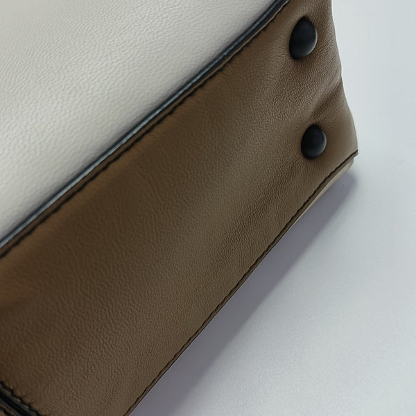 Piazza Small Calfskin Beige