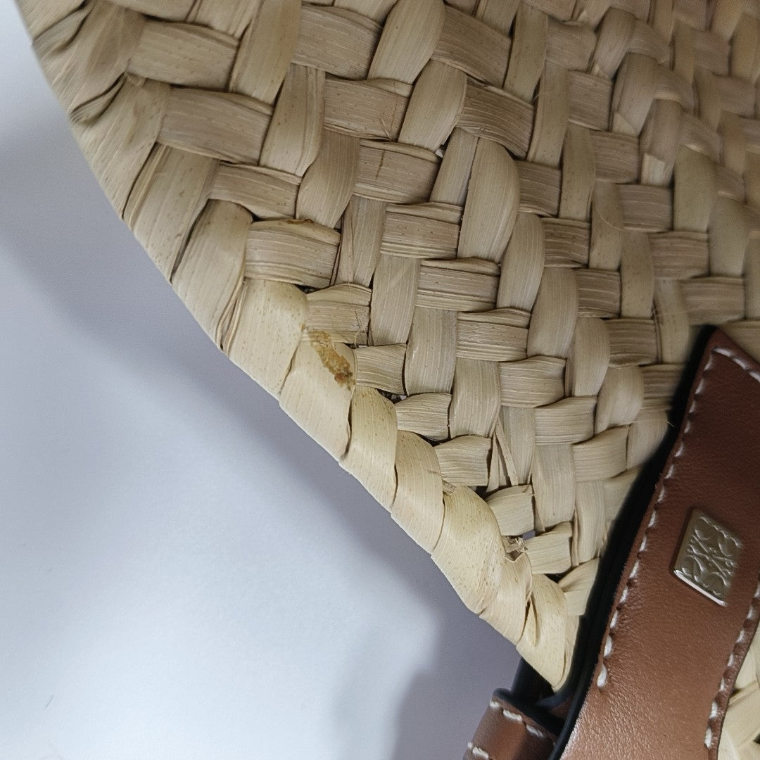 Basket Straw Beige