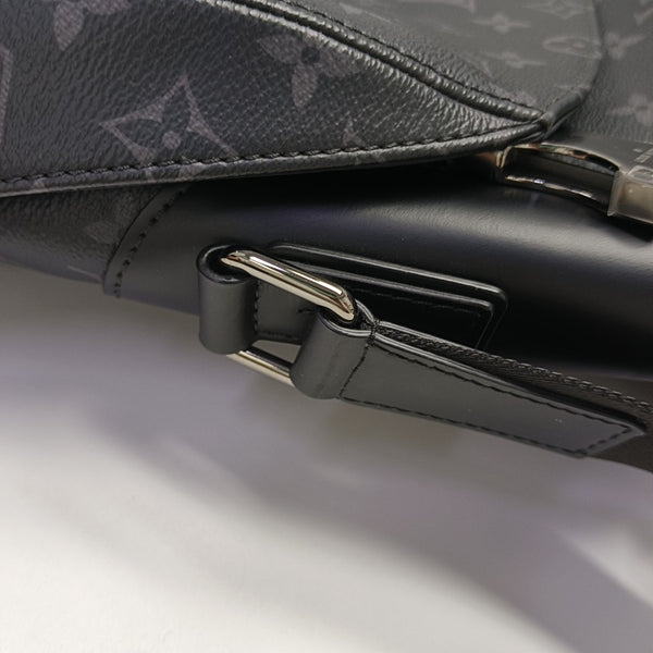 VOYAGER MM Monogram Coated Canvas Black
