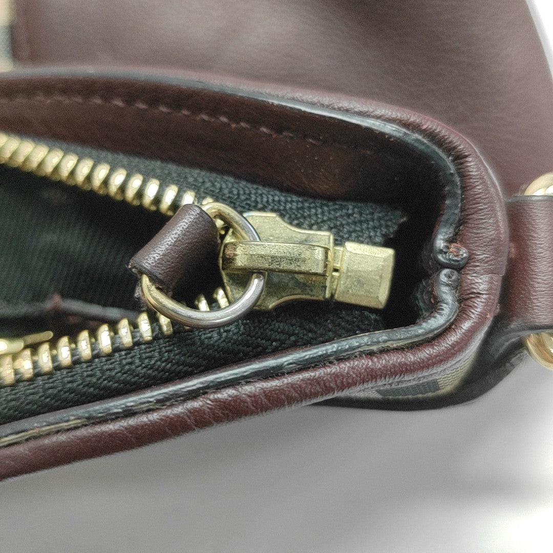 Canvas Shoulder Bag Beige