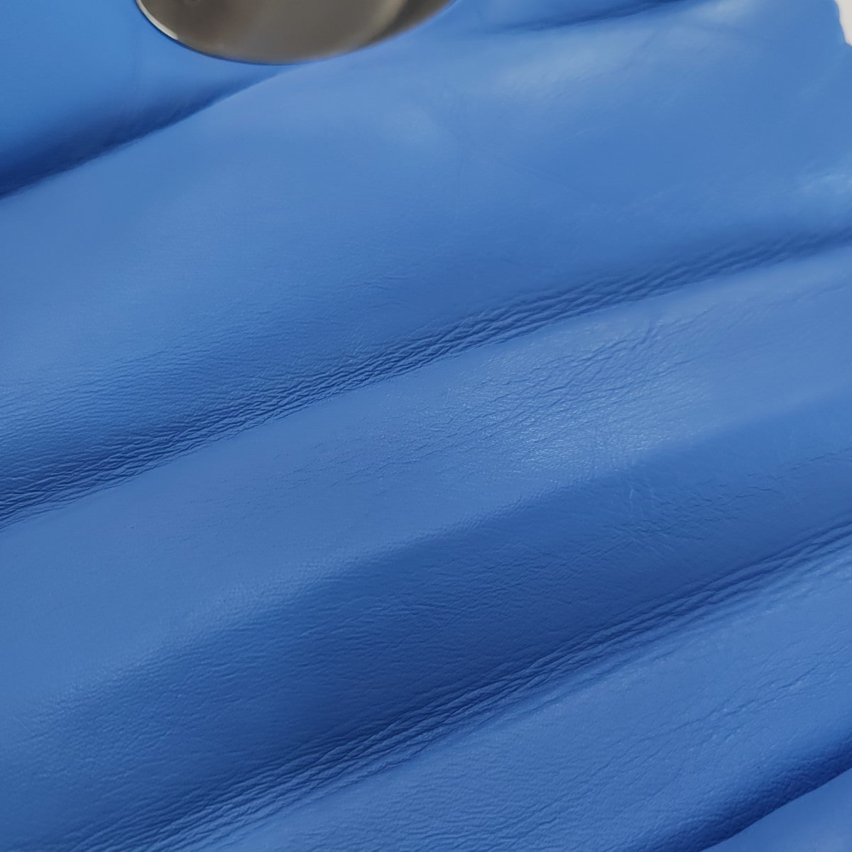 Quilted Lambskin Shoulder Bag Blue