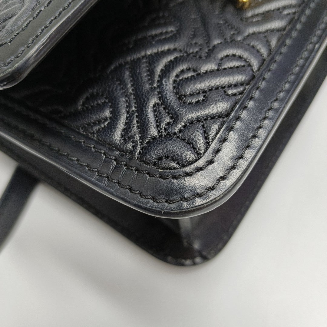 TB Mini Calfskin Black