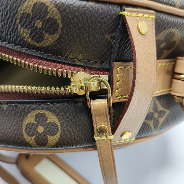 BOITE CHAPEAU MM Monogram Coated Canvas Brown