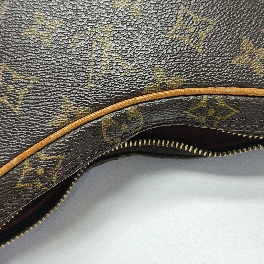 CROISSANT PM Monogram Coated Canvas Brown