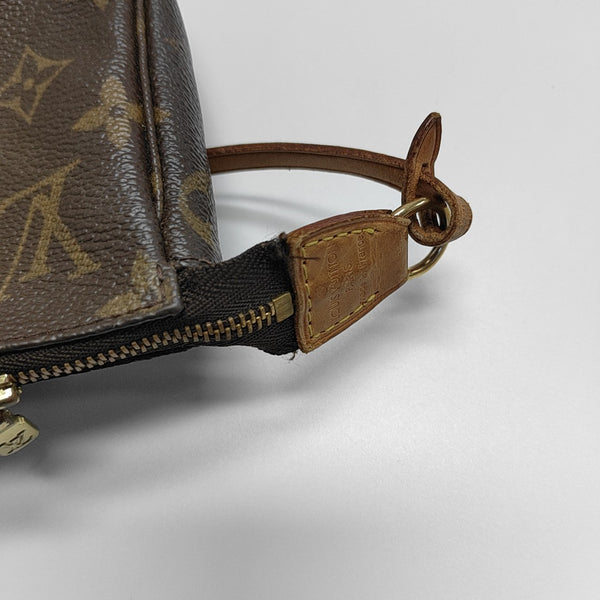 ACCESSOIRES Monogram Coated Canvas Brown