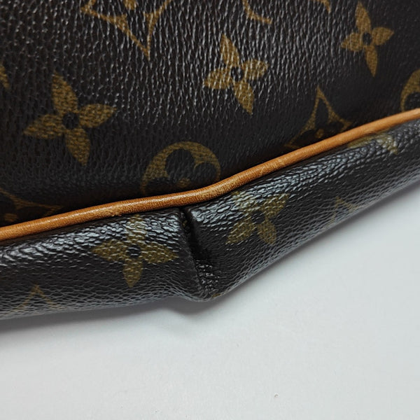 TULUM GM Monogram Coated Canvas Brown