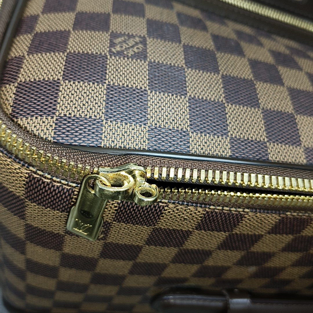 PEGASE Damier Ebene Coated Canvas Brown
