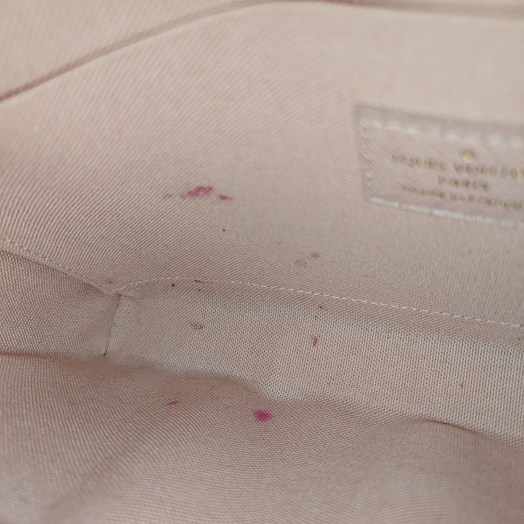 FÉLICIE Damier Azur Coated Canvas White