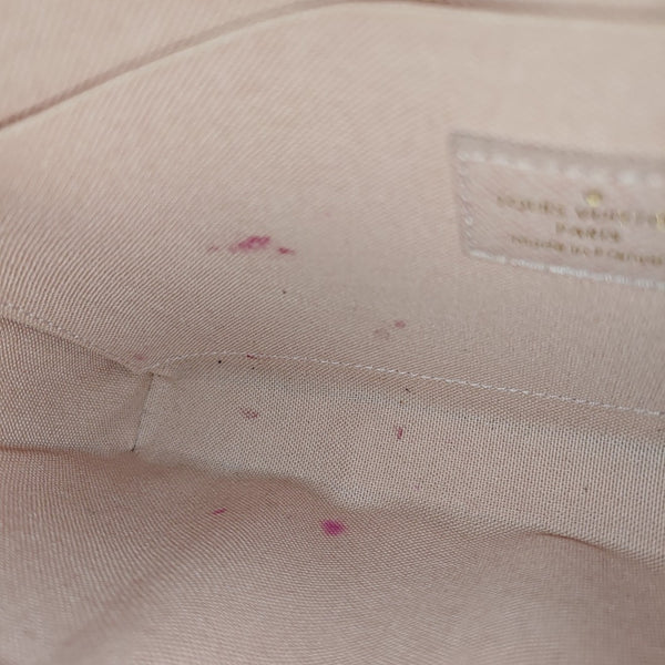 FÉLICIE Damier Azur Coated Canvas White