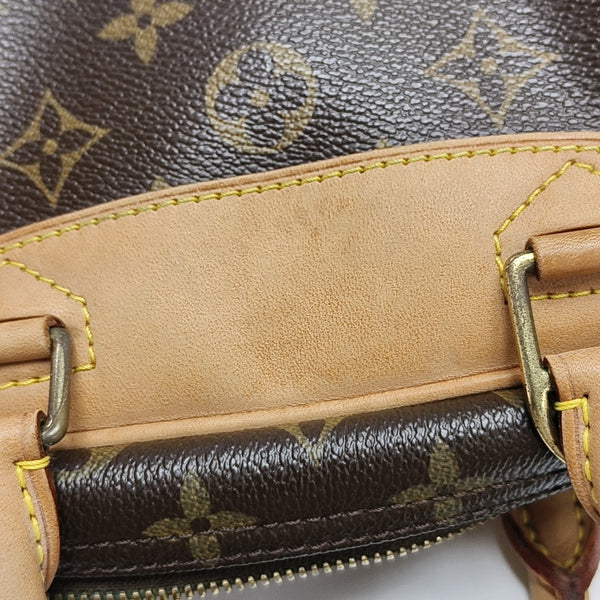 DEAUVILLE Monogram Coated Canvas Brown