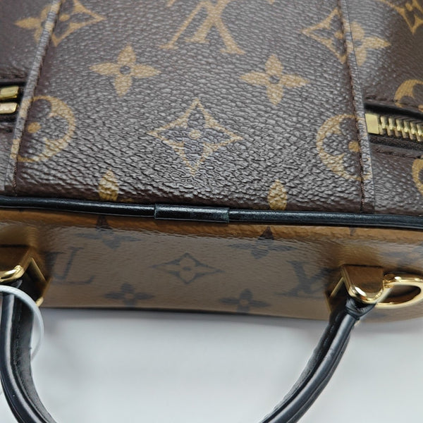 Vanity Chain Pouch Monogram Coated Canvas Brown