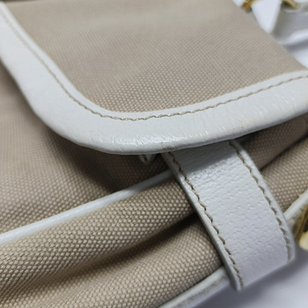 Canvas Shoulder Bag Brown