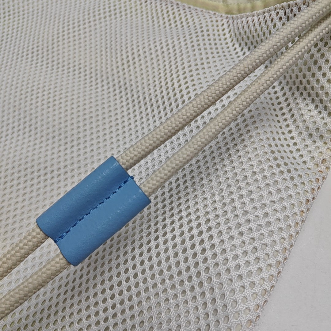 Leather Backpack White