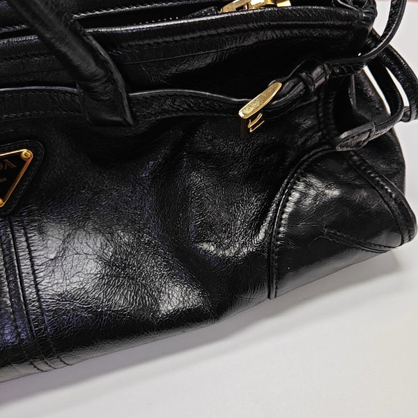 Bonnie Medium Calfskin Black