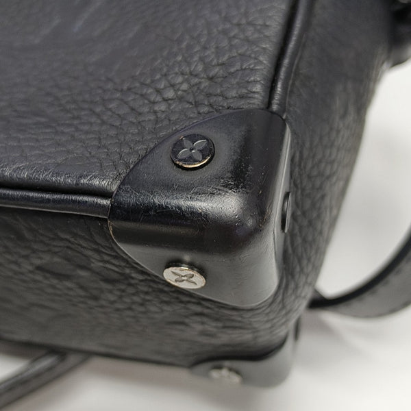 SOFT TRUNK Mini Monogram Calfskin Black