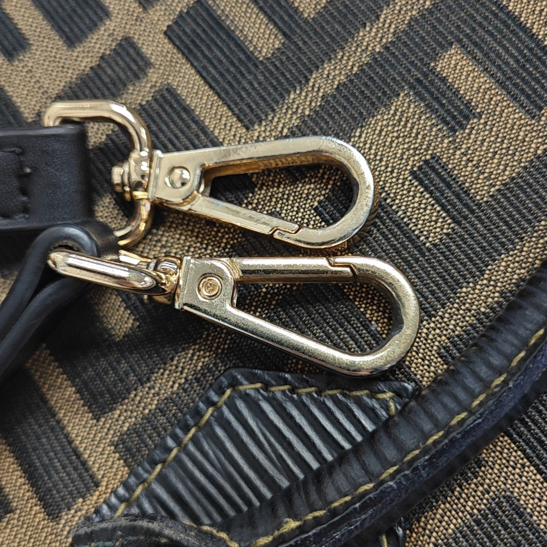 Canvas Shoulder Bag Brown