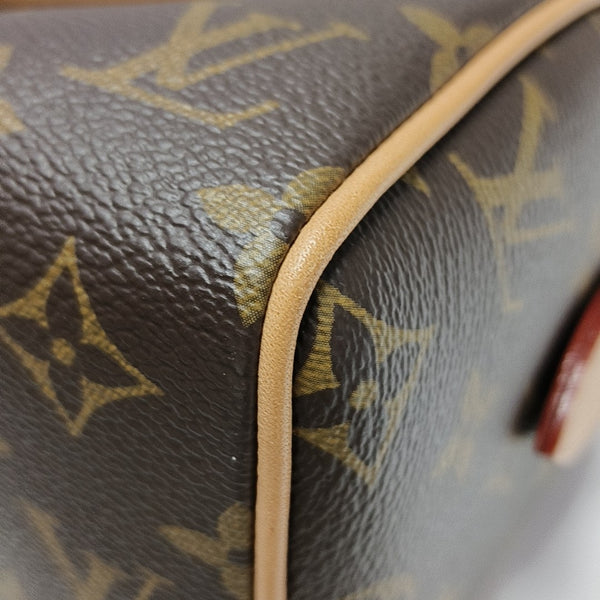 SPEEDY 20 Monogram Coated Canvas Brown