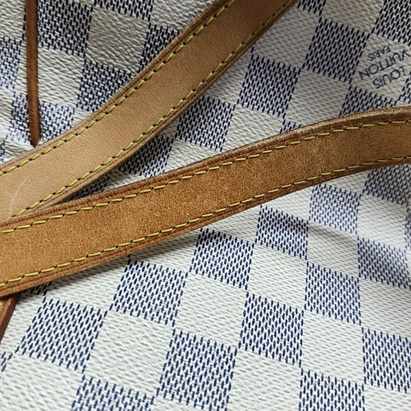 Authenticated pre-owned  TOTALLY MM Coated Canvas White - Tote Bag at Looply