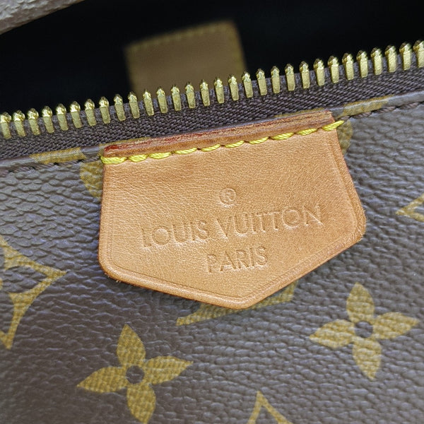 BUMBAG Monogram Coated Canvas Brown