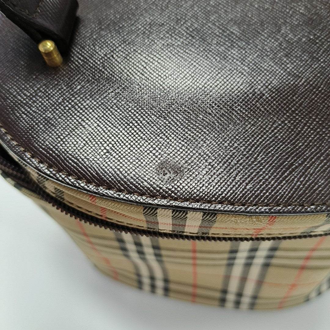 Canvas Top Handle Bag Beige