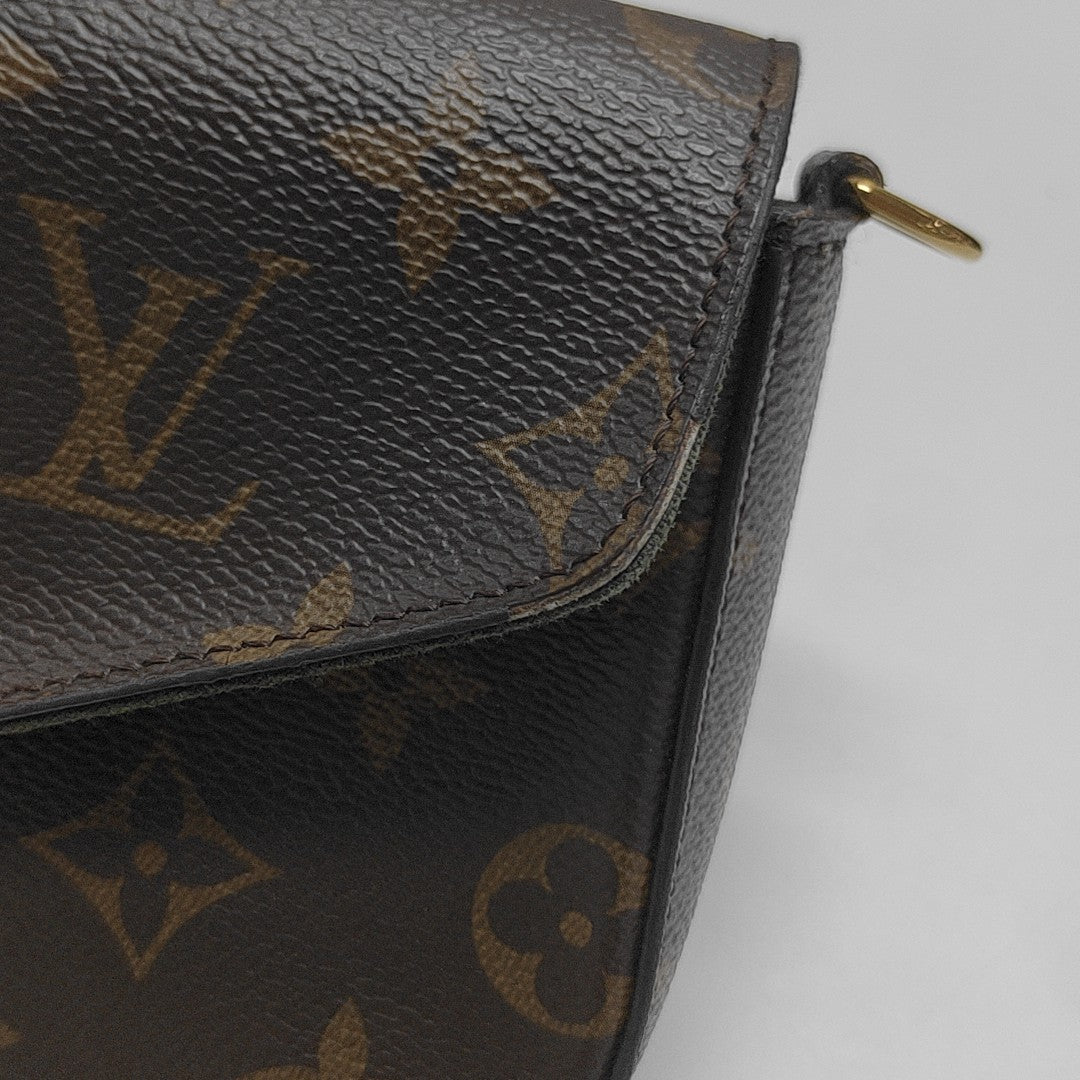 FÉLICIE Monogram Coated Canvas Brown