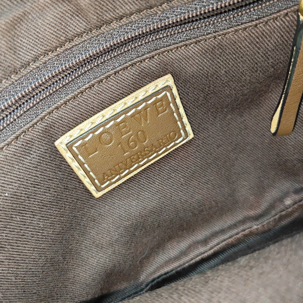 Canvas Top Handle Bag Beige
