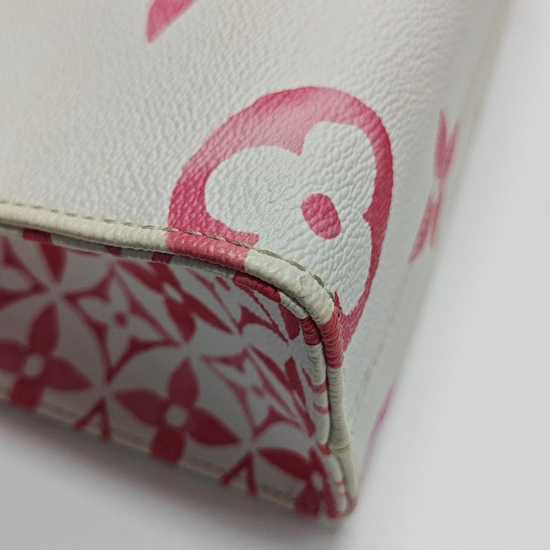 ONTHEGO PM Monogram Coated Canvas White