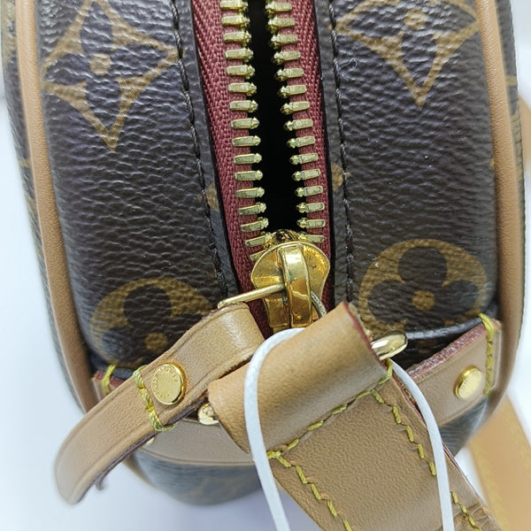 BOITE CHAPEAU PM Monogram Coated Canvas Brown