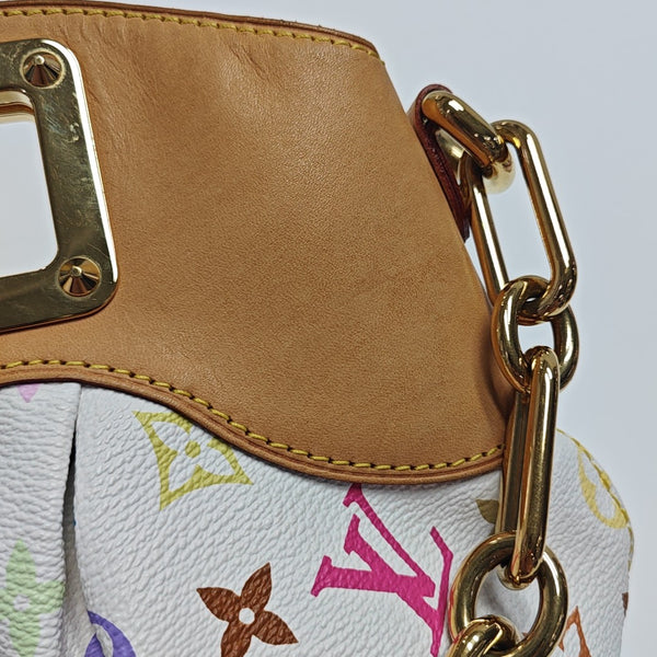 LV × TM JUDY PM Monogram Coated Canvas White