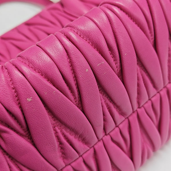 Avenue Quilted Lambskin Red