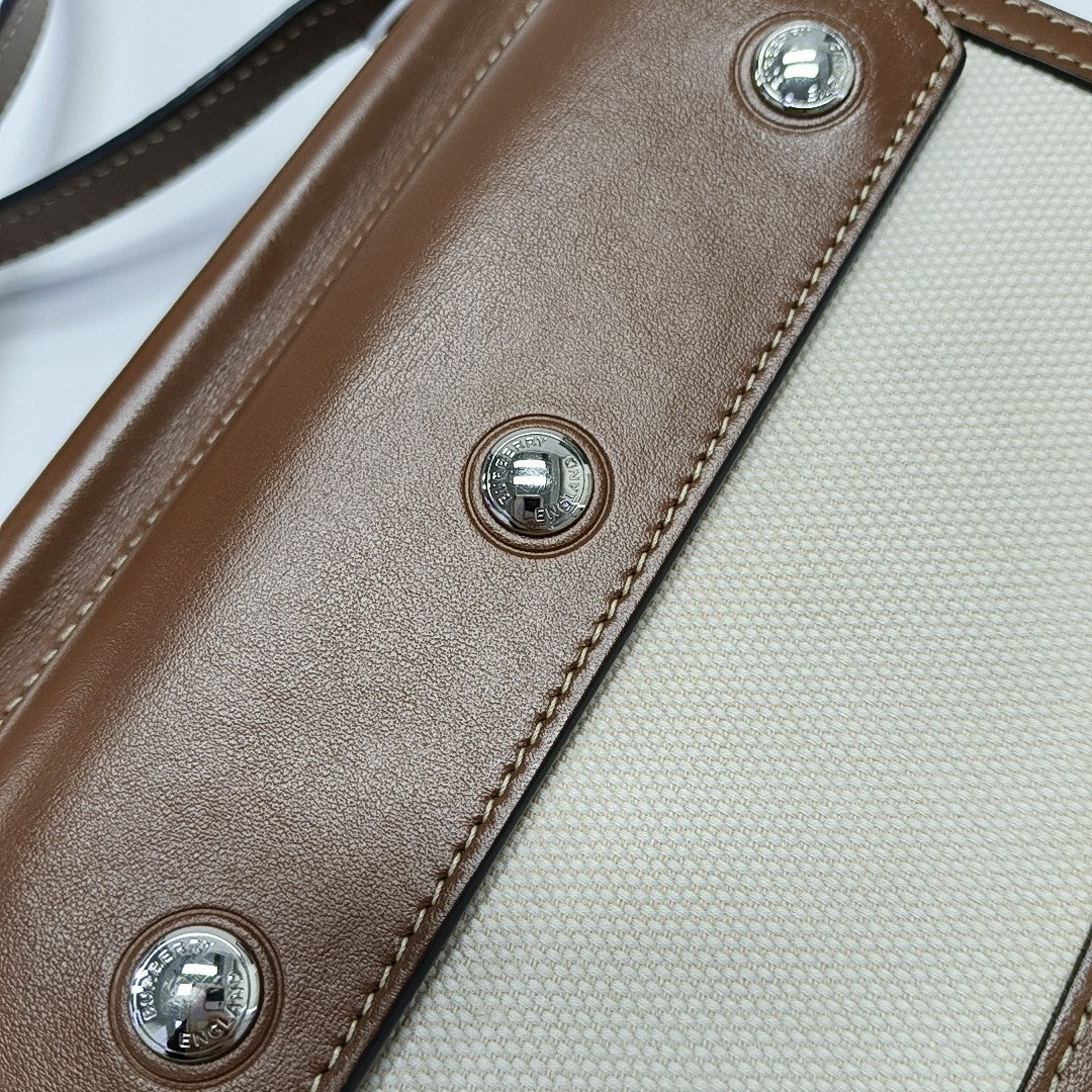 Title Mini Calfskin Brown