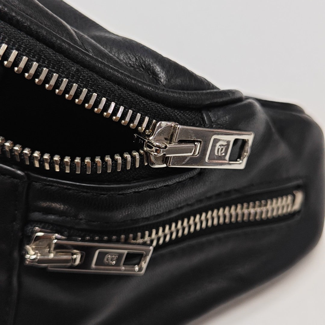 Lambskin Belt Bag Black