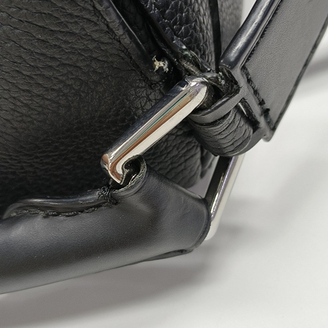 Puzzle Large Calfskin Black