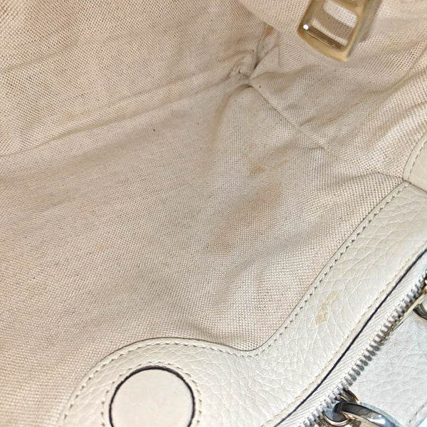 Bamboo 1947 Calfskin White