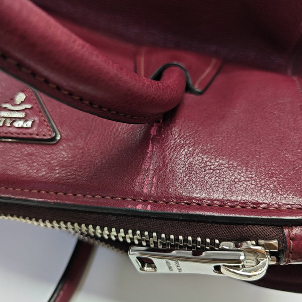 Glace Calf Calfskin Red
