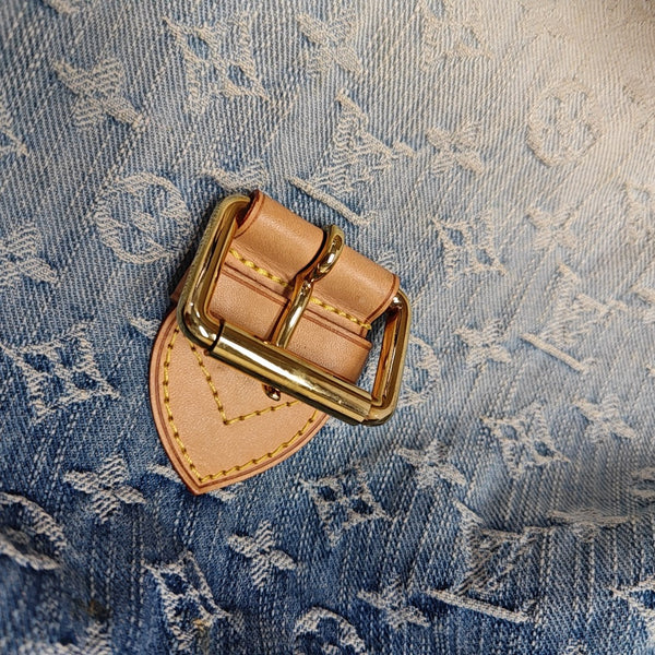SUNRISE Monogram Denim Blue