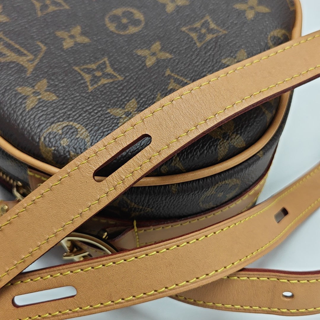 BOITE CHAPEAU PM Monogram Coated Canvas Brown