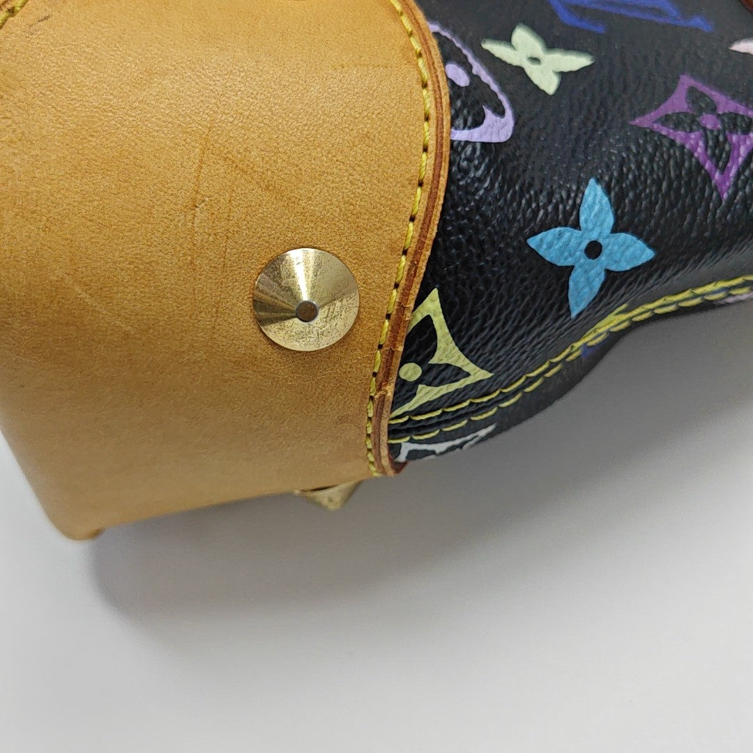 LV × TM JUDY Monogram Coated Canvas Black