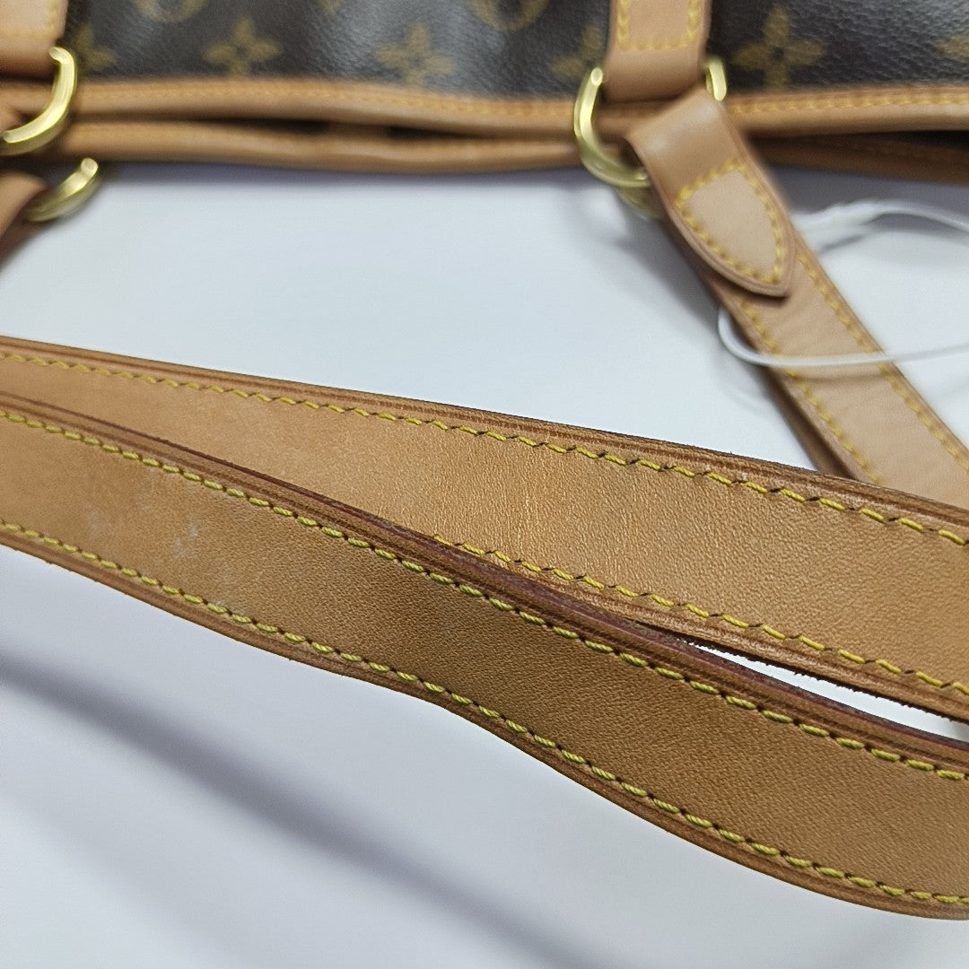 BATIGNOLLES GM Monogram Coated Canvas Brown