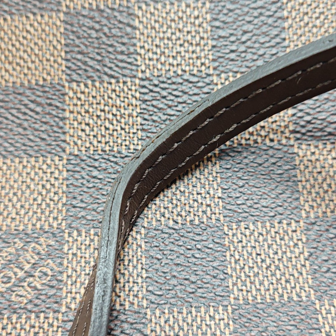 NEVERFULL MM Damier Ebene Coated Canvas Brown